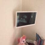Wall mounted TV